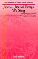 Joyful, Joyful Songs We Sing SAB choral sheet music cover